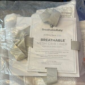 BreathableBaby Mesh Crib Liner
